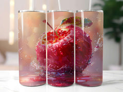 Red Fruit 8 Tumbler Wrap - CraftNest - Digital Crafting and Art