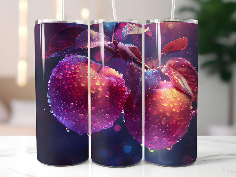 Red Fruit 6 Tumbler Wrap - CraftNest - Digital Crafting and Art