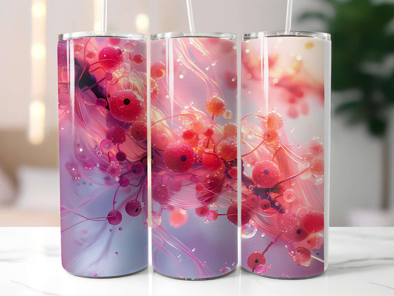 Red Fruit 6 Tumbler Wrap - CraftNest - Digital Crafting and Art