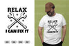 Relax Can Fix It Funny SVG Bundle