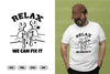 Relax Can Fix It Funny SVG Bundle