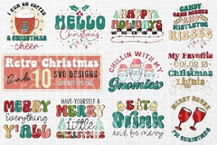 Retro Christmas SVG Bundle - CraftNest - Digital Crafting and Art