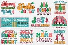 Retro Christmas SVG Bundle 2 - CraftNest - Digital Crafting and Art