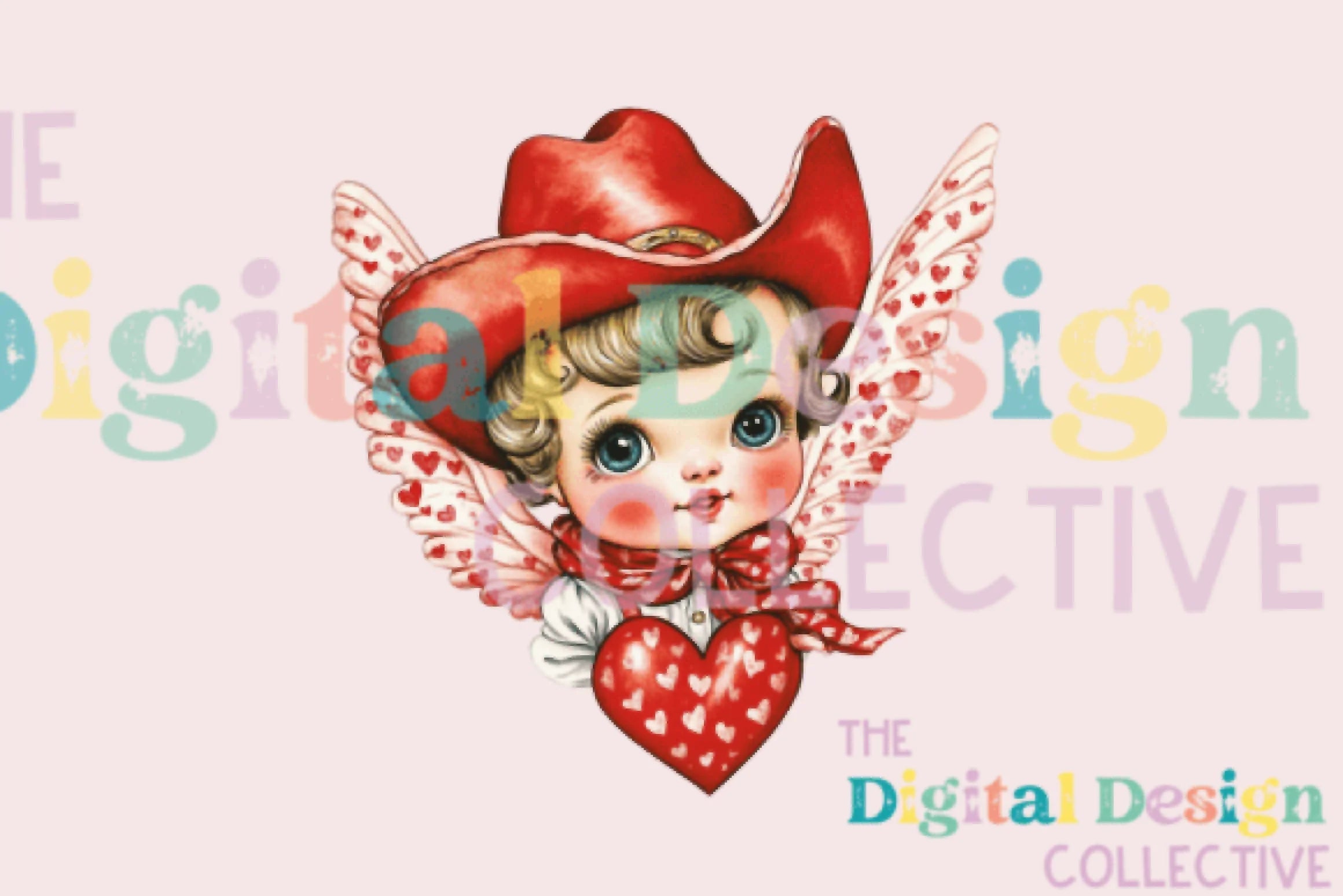 Vintage Cupid Valentine Card Design Bundle - CraftNest - Digital Crafting and Art