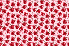 Vintage Valentine Cherries Seamless Digital Paper - CraftNest - Digital Crafting and Art