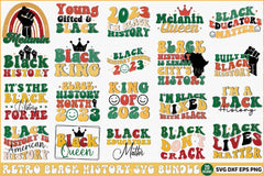 Retro Black History Design Bundle - CraftNest - Digital Crafting and Art