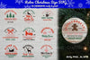 Retro Christmas Sign SVG Bundle