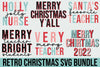 Retro Christmas SVG Bundle