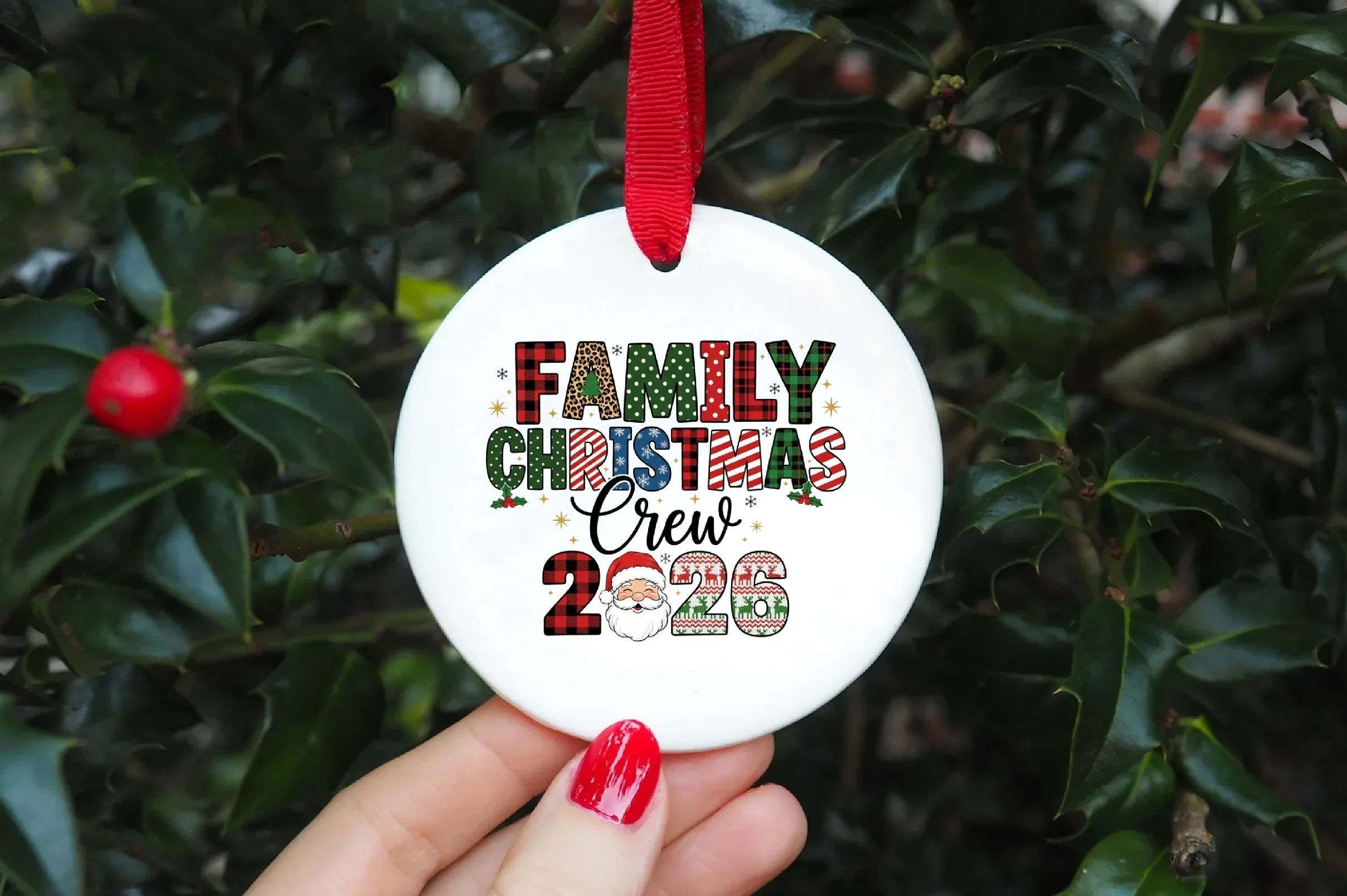 Retro Family Christmas Clipart Bundle 2026 - CraftNest - Digital Crafting and Art