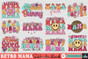 Retro Mama Clipart Bundle