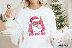 Retro Santa Christmas Hohoho Clipart Bundle - CraftNest - Digital Crafting and Art