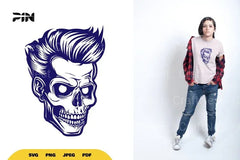 Retro Skull Halloween SVG Bundle - CraftNest - Digital Crafting and Art