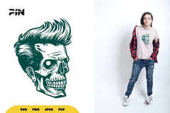 Retro Skull Halloween SVG Bundle - CraftNest - Digital Crafting and Art