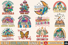 Retro Clipart Bundle Collection - CraftNest - Digital Crafting and Art