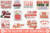 Retro Valentine's Day Design Clipart Bundle