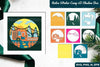 Retro Winter Camp 3D Shadow Box SVG Bundle