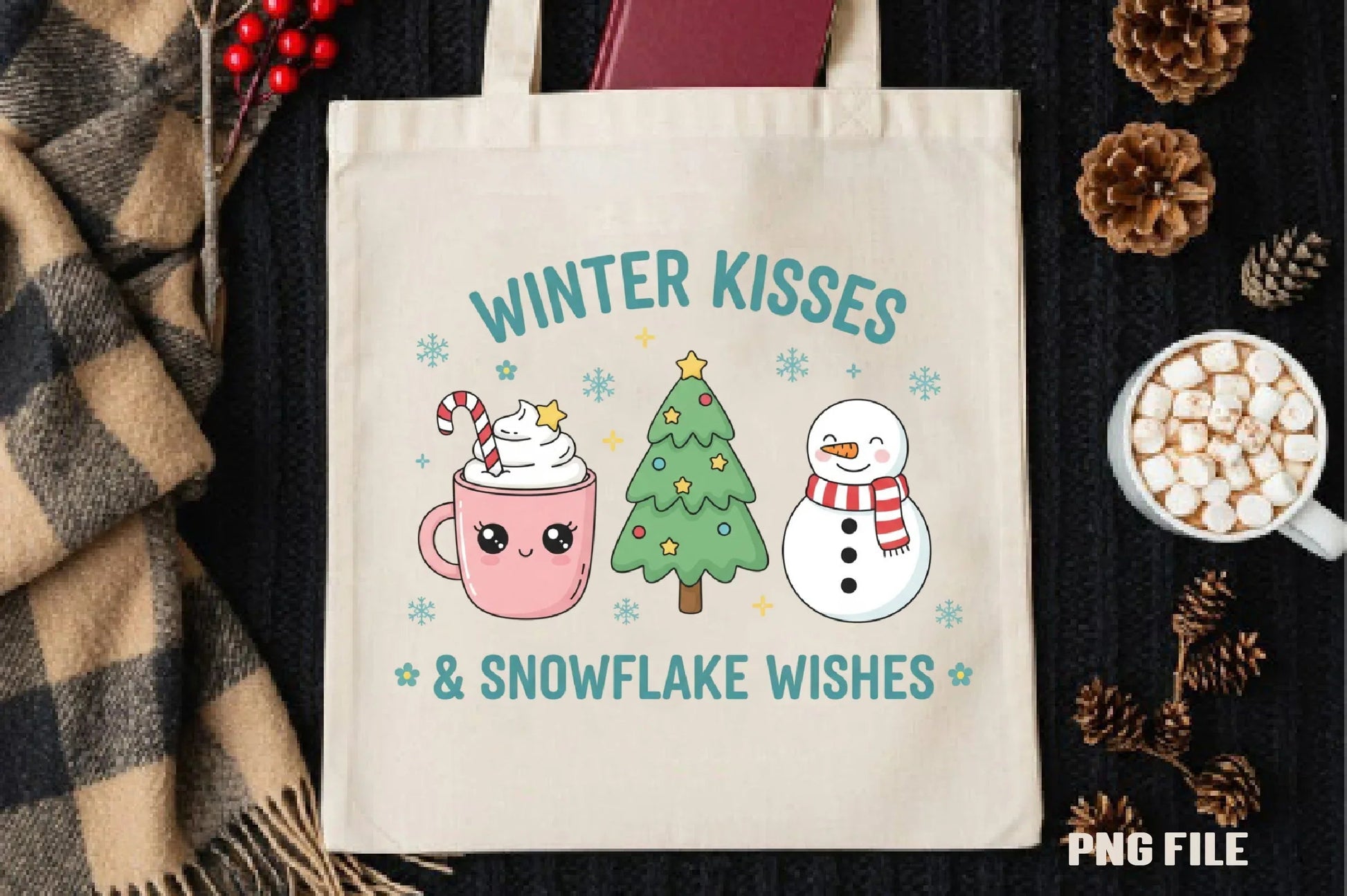 Retro Winter Snowman Clipart Bundle - CraftNest - Digital Crafting and Art