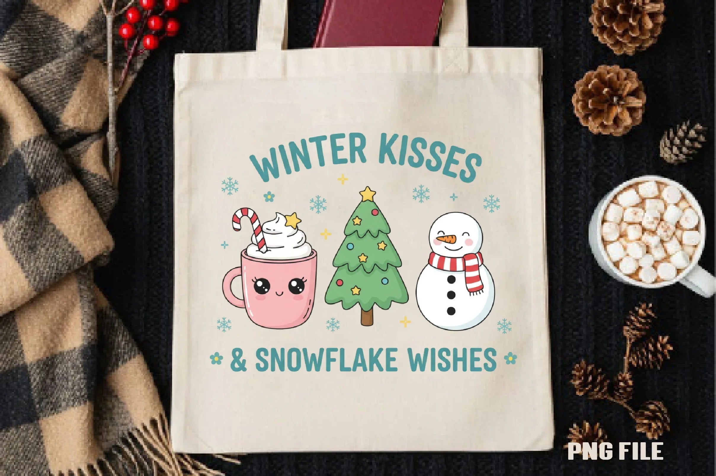 Retro Winter Snowman Clipart Bundle - CraftNest - Digital Crafting and Art