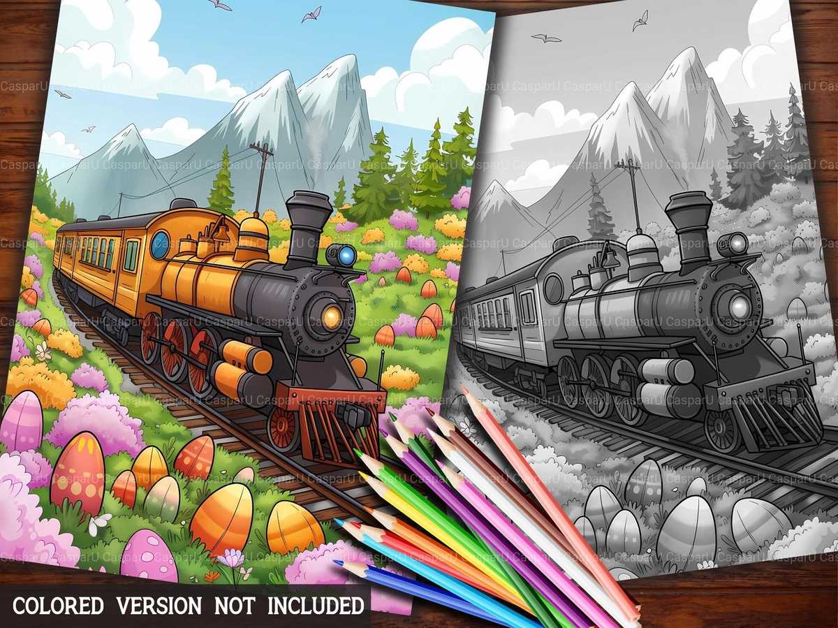 Retro Easter Coloring Books - CraftNest
