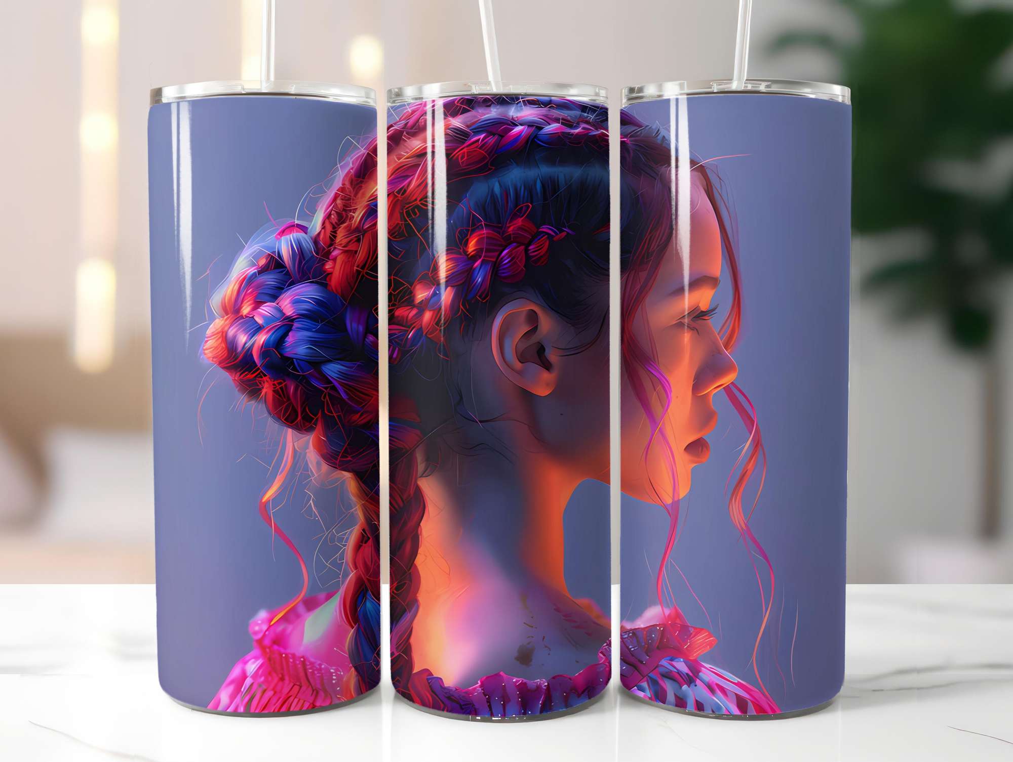 Retro Summer 2 Tumbler Wrap - CraftNest - Digital Crafting and Art