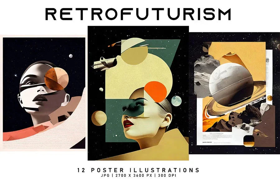Retrofuturism - CraftNest - Digital Crafting and Art