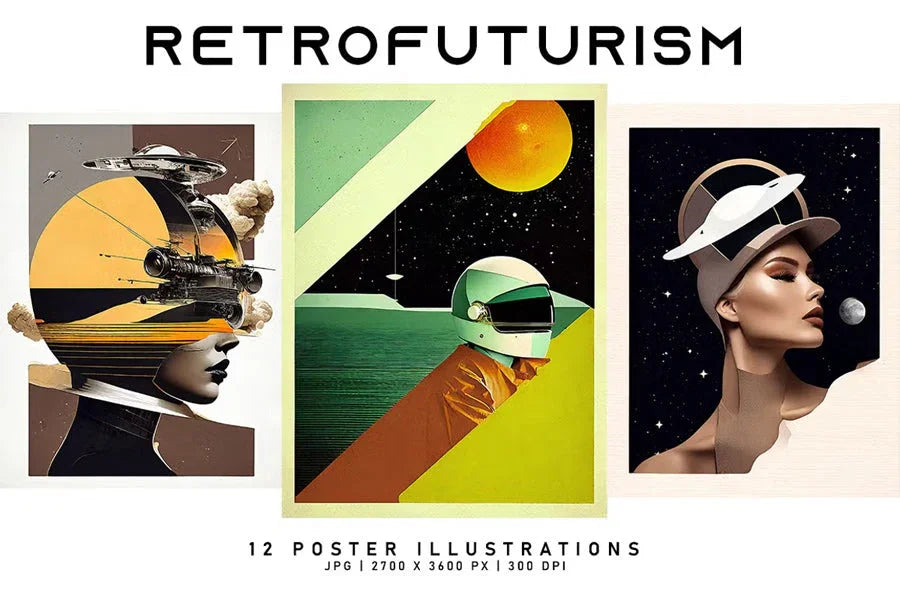 Retrofuturism - CraftNest - Digital Crafting and Art