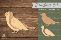 Robin Bird Laser Cut Decoration Clipart Bundle - CraftNest - Digital Crafting and Art
