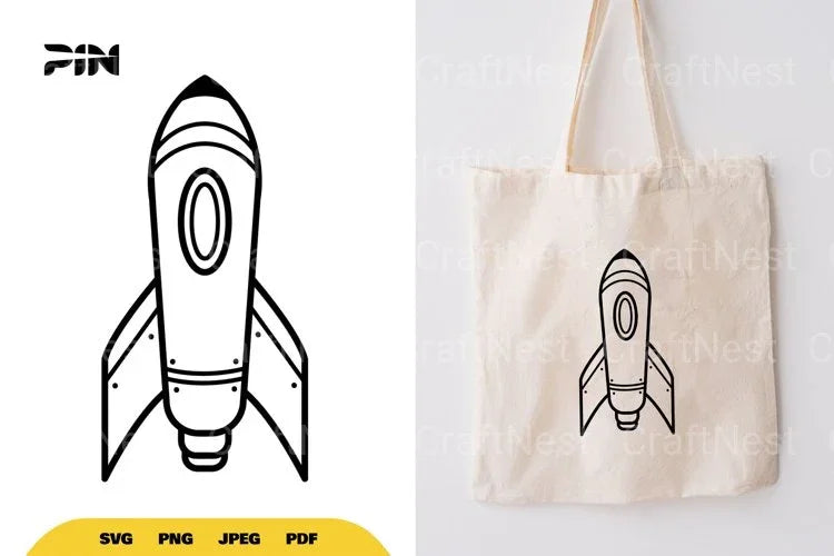 Rocket Doodle SVG Bundle - CraftNest - Digital Crafting and Art