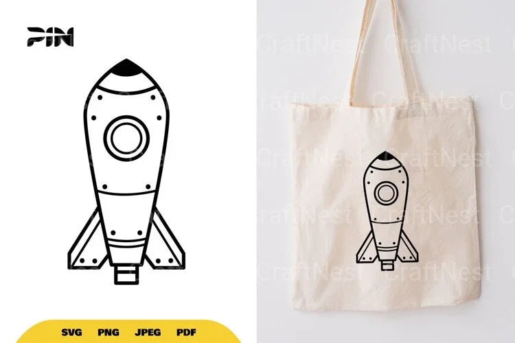 Rocket Doodle SVG Bundle - CraftNest - Digital Crafting and Art