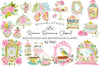 Rococo Romance Clipart Bundle
