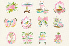 Rococo Romance Clipart Bundle - CraftNest - Digital Crafting and Art