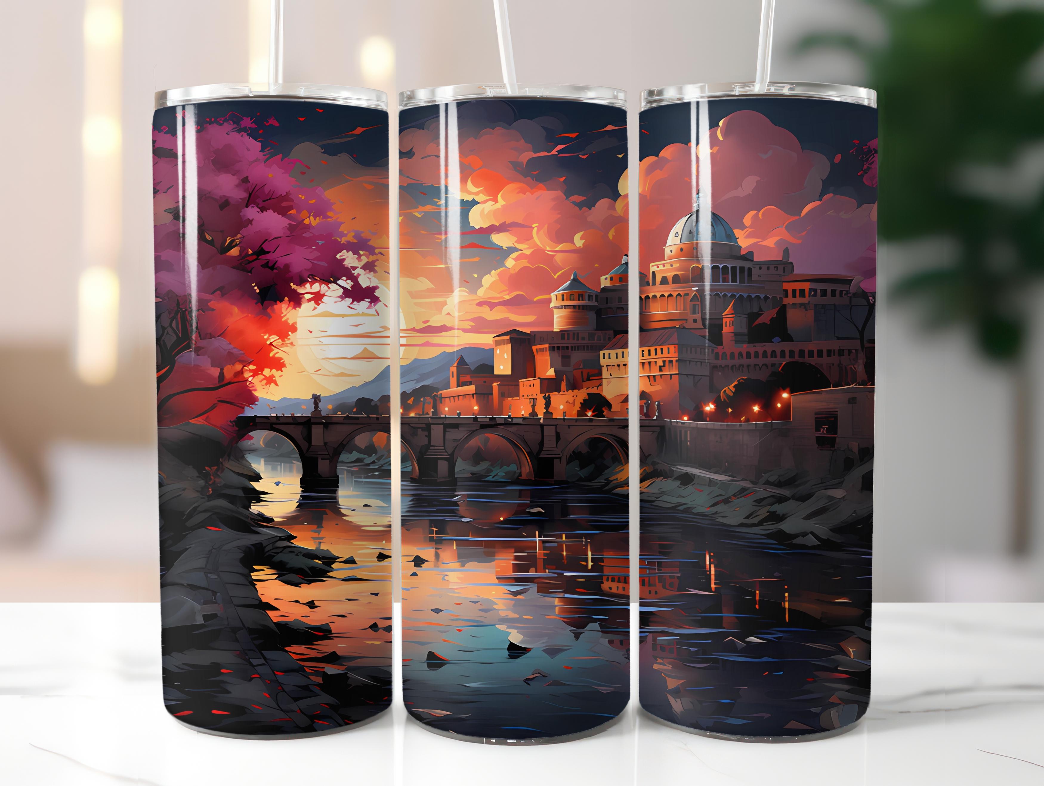 Rom Italy 3 Tumbler Wrap - CraftNest