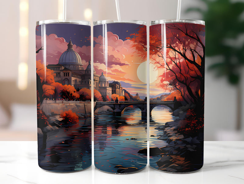 Rom Italy 1 Tumbler Wrap - CraftNest