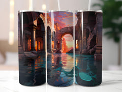 Rom Italy 3 Tumbler Wrap - CraftNest