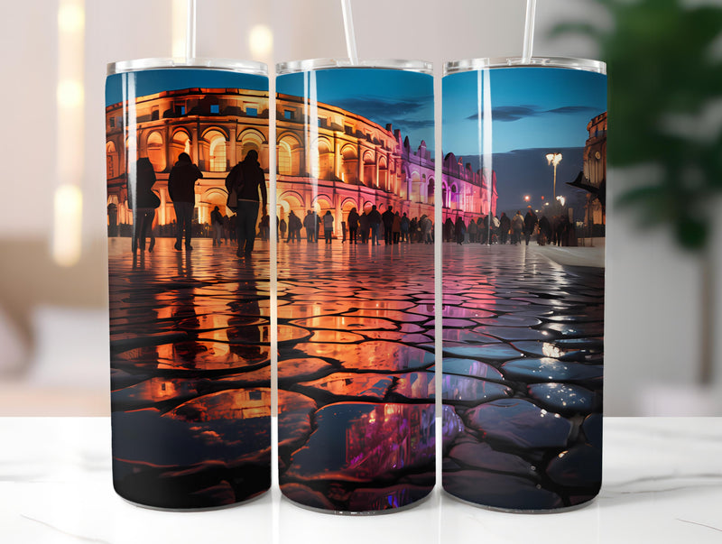 Rom Italy 3 Tumbler Wrap - CraftNest