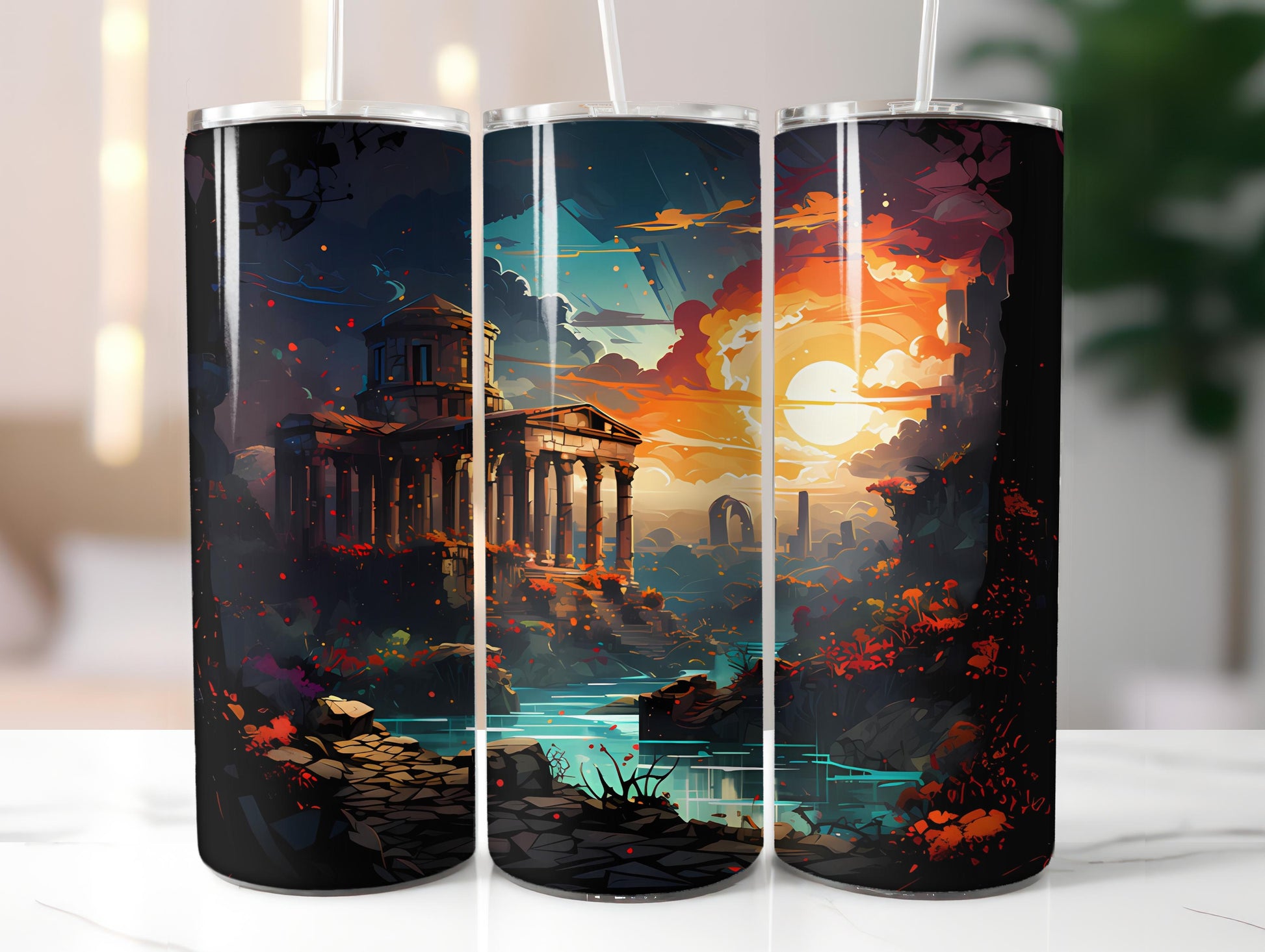 Rom Italy 3 Tumbler Wrap - CraftNest