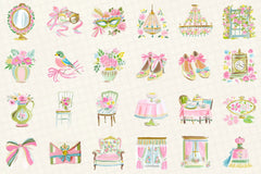 Romantic Chateau Clipart Bundle - CraftNest - Digital Crafting and Art