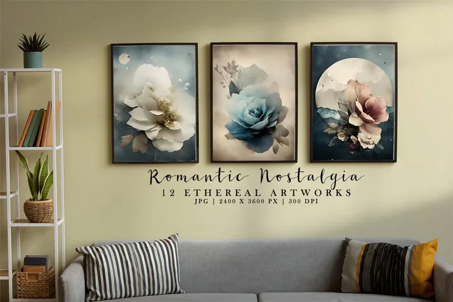 Romantic Nostalgia - Wall Art - CraftNest - Digital Crafting and Art