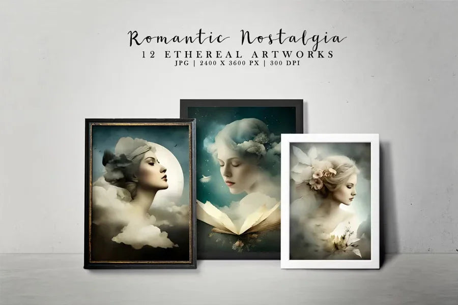 Romantic Nostalgia - Wall Art - CraftNest - Digital Crafting and Art