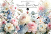 Romantic Pastel Floral Clipart Bundle
