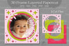 Rose Flower 3D Frame Clipart Bundle
