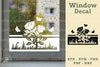 Rose Flower Window Decal Clipart Bundle