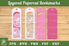 Rose Flowers Bookmark Clipart Bundle