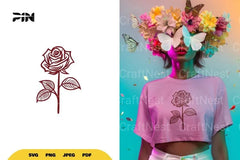 Rose Flower SVG Bundle - CraftNest - Digital Crafting and Art