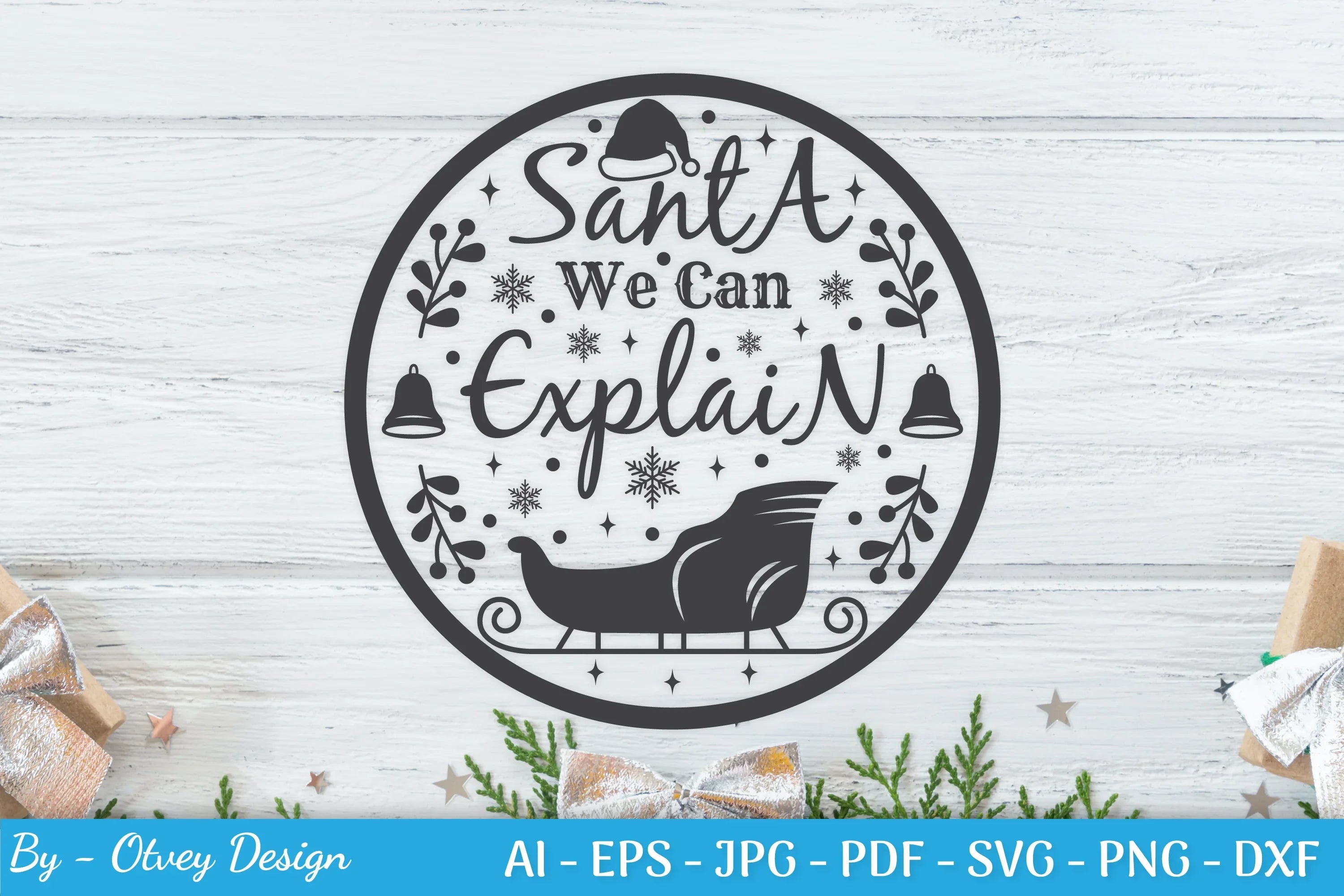 Round Christmas Ornaments SVG Bundle - CraftNest - Digital Crafting and Art