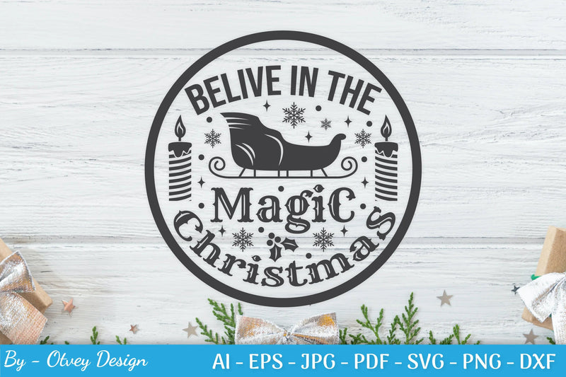 Round Christmas Ornaments SVG Bundle for Cricut - CraftNest - Digital Crafting and Art