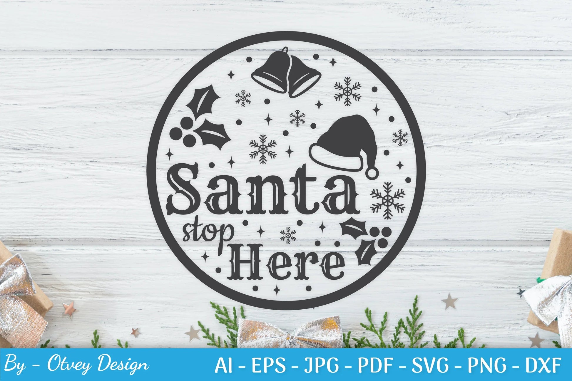 Round Christmas Ornaments SVG Bundle for Cricut - CraftNest - Digital Crafting and Art