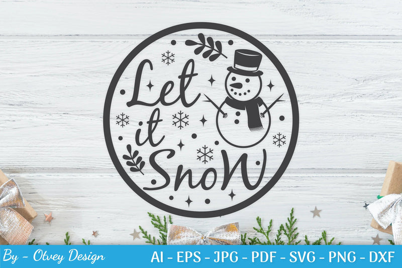 Round Christmas Ornaments SVG Bundle for Cricut - CraftNest - Digital Crafting and Art