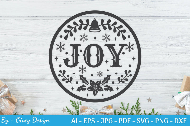 Round Christmas Ornaments SVG Bundle for Cricut - CraftNest - Digital Crafting and Art