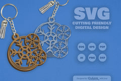Round Snowflake SVG Bundle - CraftNest - Digital Crafting and Art